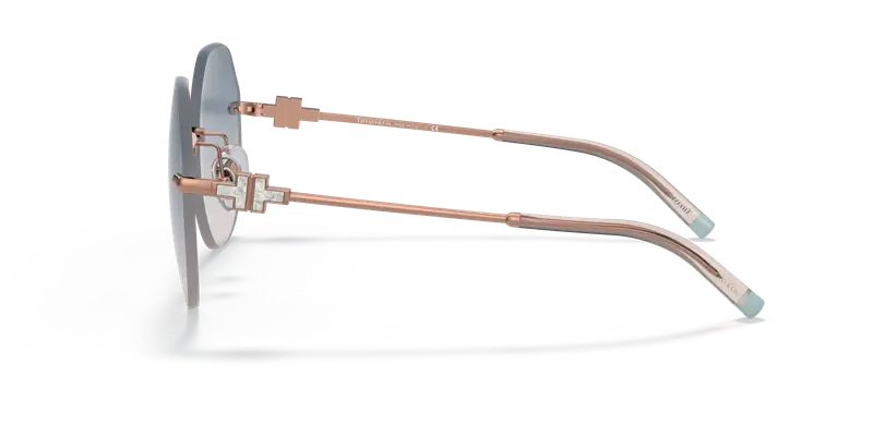 Tiffany Occhiali da sole Donna Blu 855347 miniatura 3