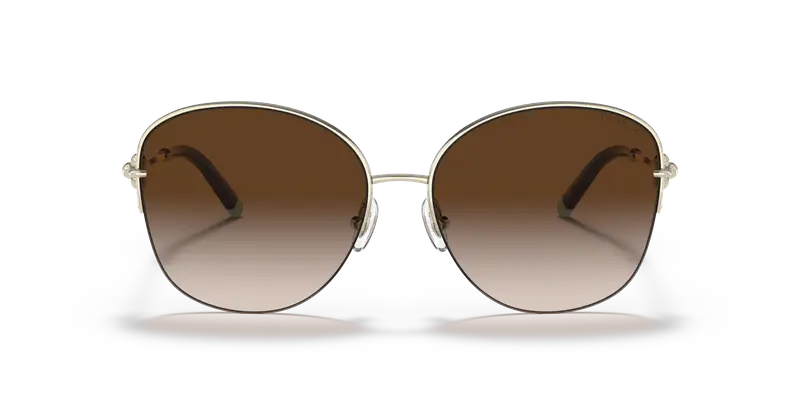 Tiffany Occhiali da sole Donna Marrone 855964 miniatura 2