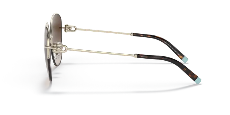 Tiffany Occhiali da sole Donna Marrone 855964 miniatura 3