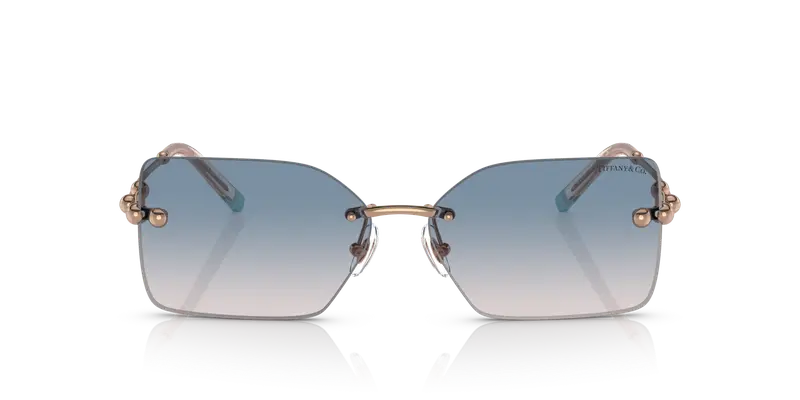 Tiffany Occhiali da sole Donna Marrone 856855 miniatura 2