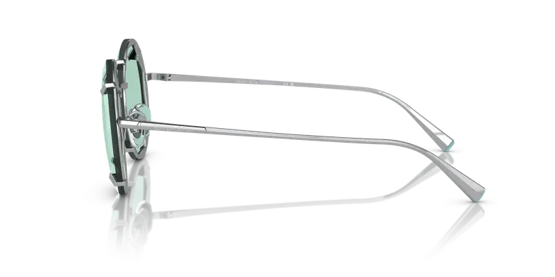 Tiffany Occhiali da sole Donna Argento 857793 miniatura 3