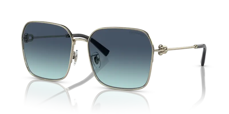 Tiffany Occhiali da sole Donna Blu 858320 miniatura 3