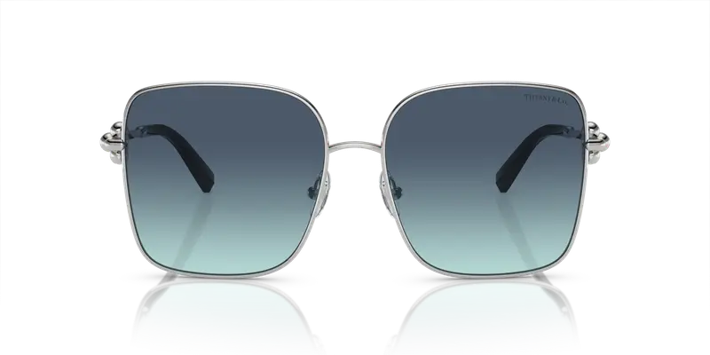 Tiffany Occhiali da sole Donna Argento 858726 miniatura 2