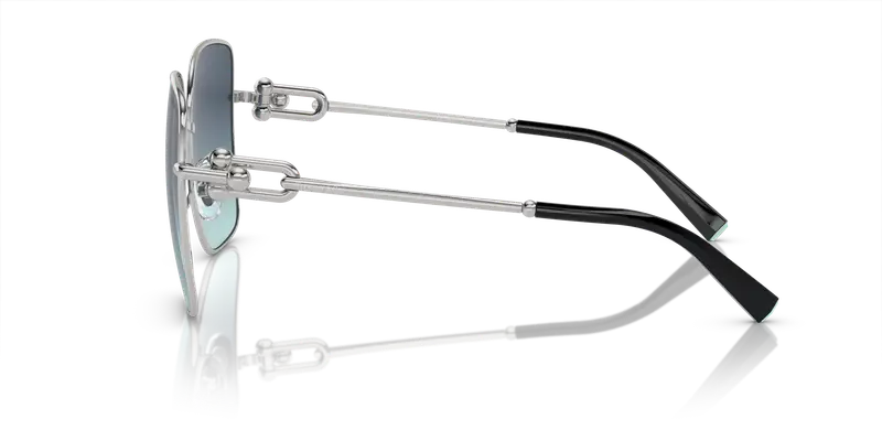 Tiffany Occhiali da sole Donna Argento 858726 miniatura 3