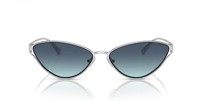 Tiffany Occhiali da sole Donna Argento 858728 miniatura 2