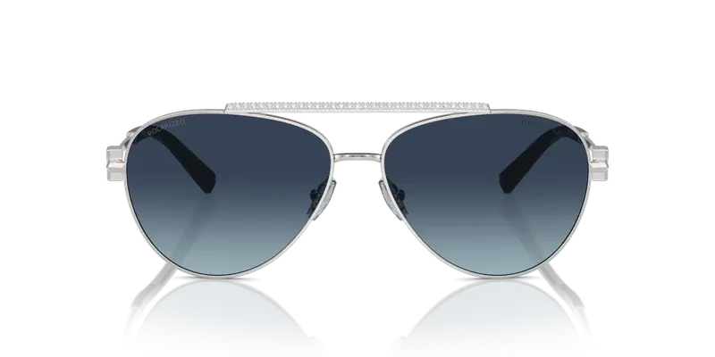 Tiffany Occhiali da sole Donna Argento 828726 miniatura 2