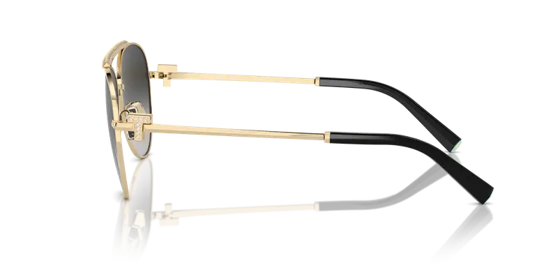 Tiffany Occhiali da sole Donna Grigio 828727 miniatura 3