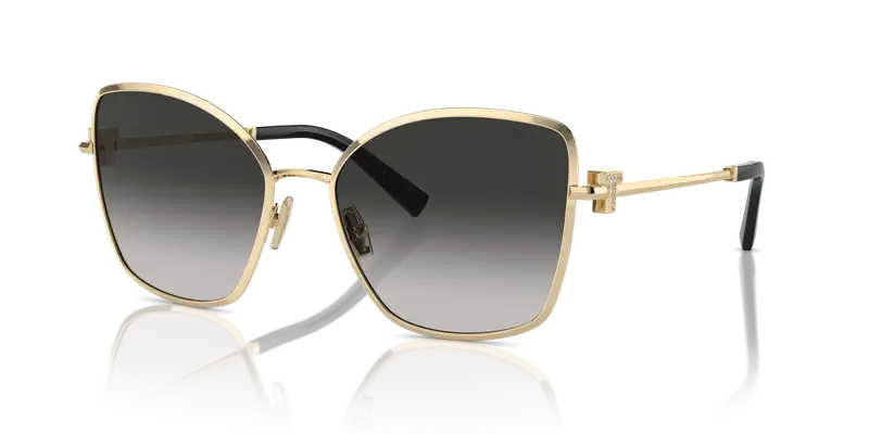 Tiffany Occhiali da sole Donna Grigio 828738 miniatura 3