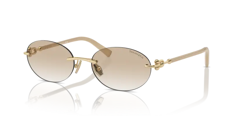 Tiffany Occhiali da sole Donna Grigio 828903 miniatura 3