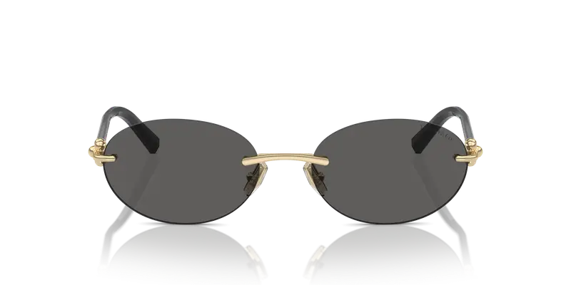 Tiffany Occhiali da sole Donna Grigio 828904 miniatura 2