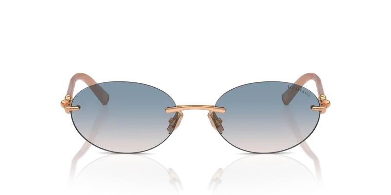 Tiffany Occhiali da sole Donna Marrone 828905 miniatura 2