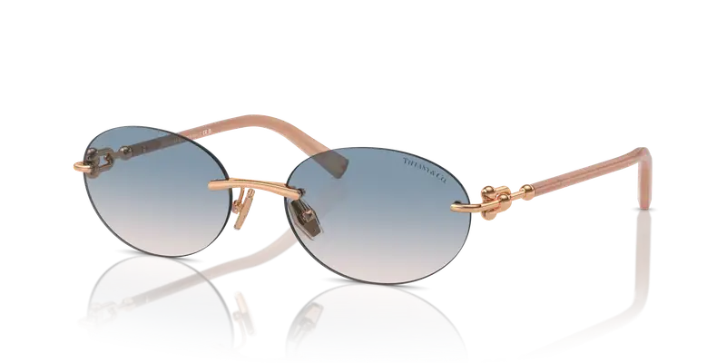 Tiffany Occhiali da sole Donna Marrone 828905 miniatura 3