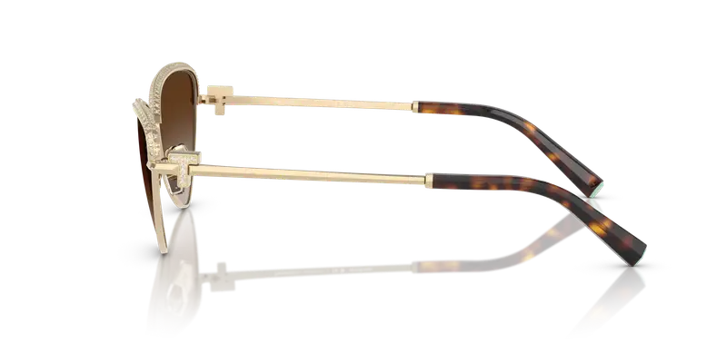 Tiffany Occhiali da sole Donna Marrone 837071 miniatura 3