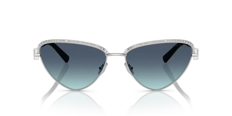 Tiffany Occhiali da sole Donna Argento 837072 miniatura 2