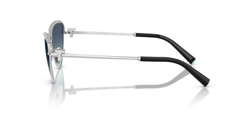 Tiffany Occhiali da sole Donna Argento 837072 miniatura 3