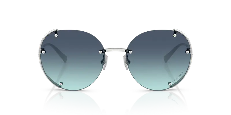 Tiffany Occhiali da sole Donna Argento 837685 miniatura 2