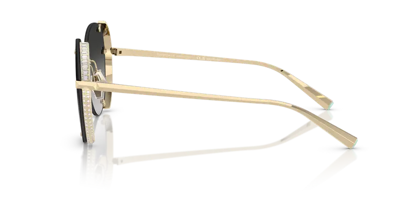 Tiffany Occhiali da sole Donna Grigio 837686 miniatura 3