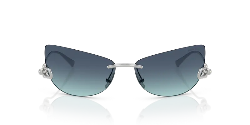 Tiffany Occhiali da sole Donna Argento 845437 miniatura 2