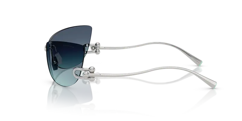 Tiffany Occhiali da sole Donna Argento 845437 miniatura 3