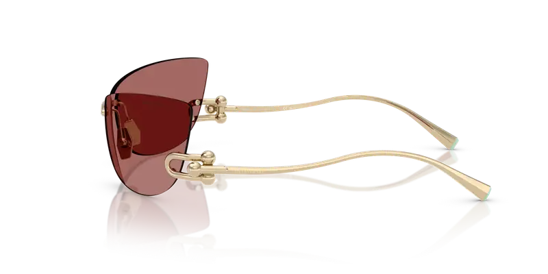 Tiffany Occhiali da sole Donna Oro 845438 miniatura 3