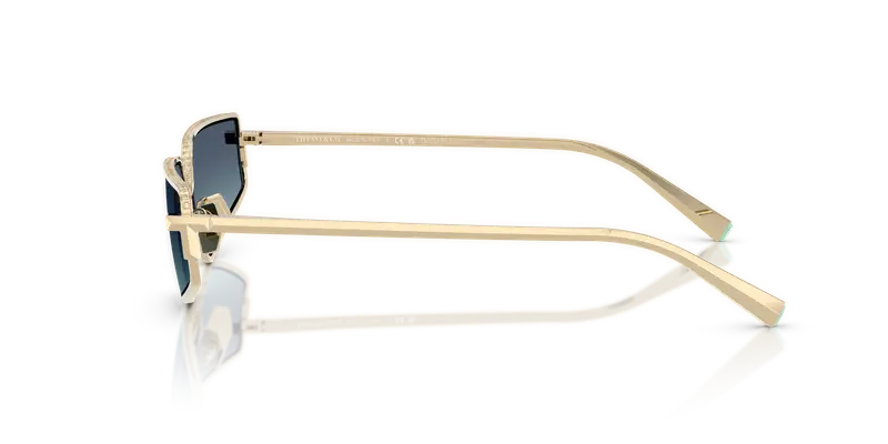 Tiffany Occhiali da sole Donna Blu 845446 miniatura 3