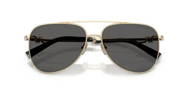 Tiffany Occhiali da sole Donna Grigio 3185312 miniatura 2