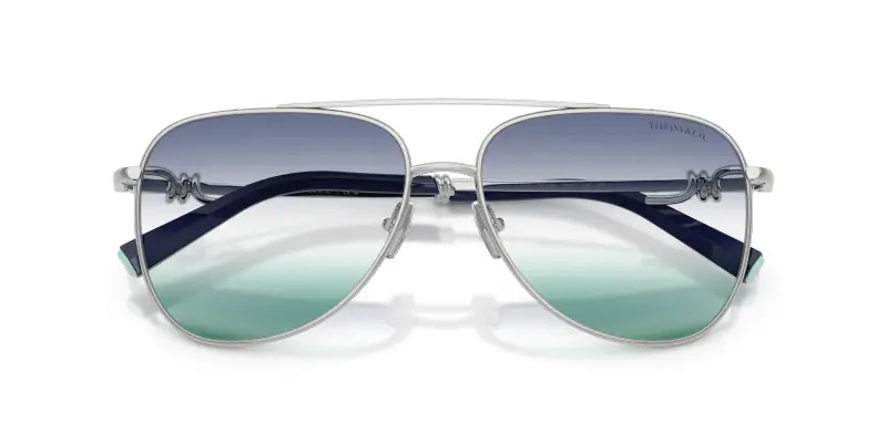 Tiffany Occhiali da sole Donna Argento 3182472 miniatura 2