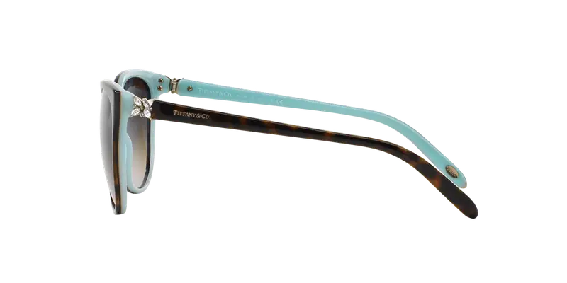 Tiffany Occhiali da sole Donna Marrone 825907 miniatura 2