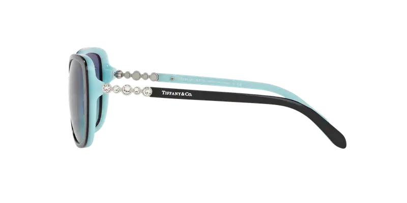 Tiffany Occhiali da sole Donna Blu 826272 miniatura 2