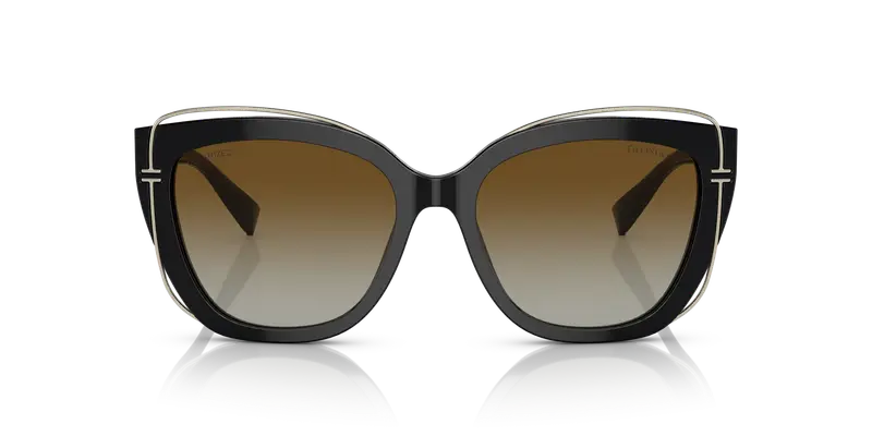 Tiffany Occhiali da sole Donna Marrone 857674 miniatura 2