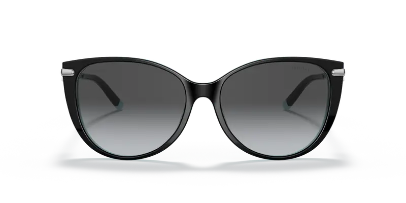 Tiffany Occhiali da sole Donna Grigio 855416 miniatura 2