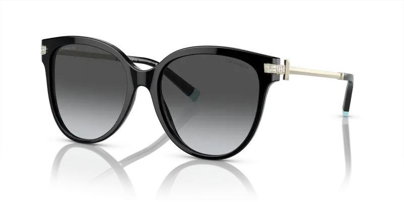 Tiffany Occhiali da sole Donna Grigio 858764 miniatura 3