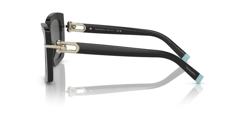 Tiffany Occhiali da sole Donna Grigio 856865 miniatura 3