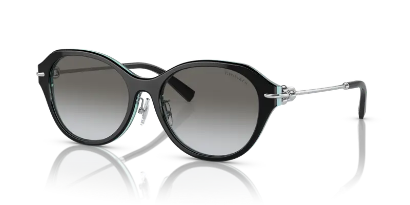 Tiffany Occhiali da sole Donna Grigio 858324 miniatura 3