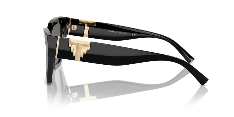 Tiffany Occhiali da sole Donna Grigio 828740 miniatura 3