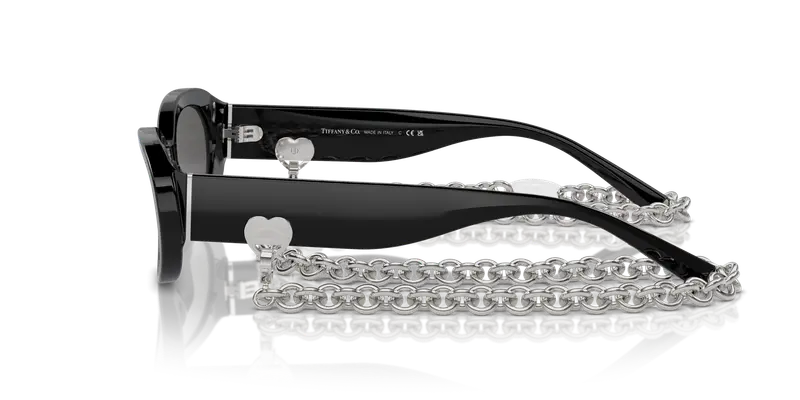 Tiffany Occhiali da sole Donna Grigio 828759 miniatura 3