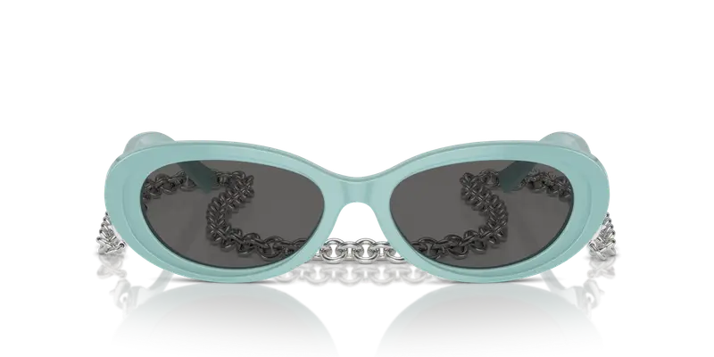 Tiffany Occhiali da sole Donna Blu 828760 miniatura 2