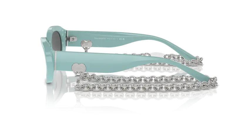 Tiffany Occhiali da sole Donna Blu 828760 miniatura 3