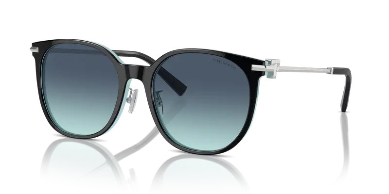 Tiffany Occhiali da sole Donna Blu 828931 miniatura 3