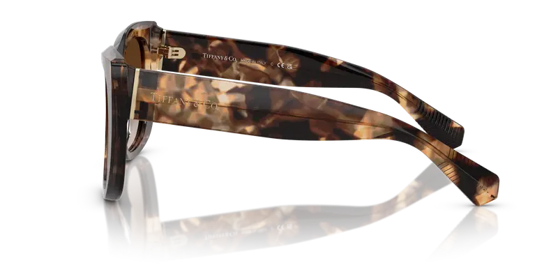Tiffany Occhiali da sole Donna Marrone 837031 miniatura 3