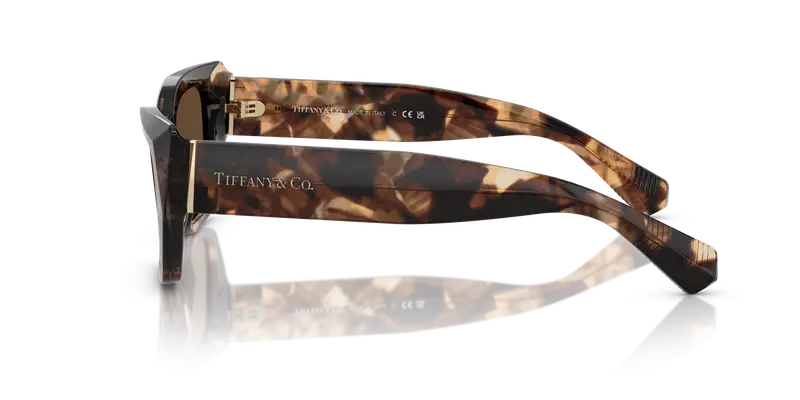 Tiffany Occhiali da sole Donna Marrone 837047 miniatura 3