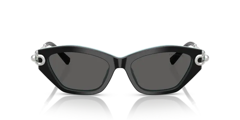 Tiffany Occhiali da sole Donna Grigio 847777 miniatura 2