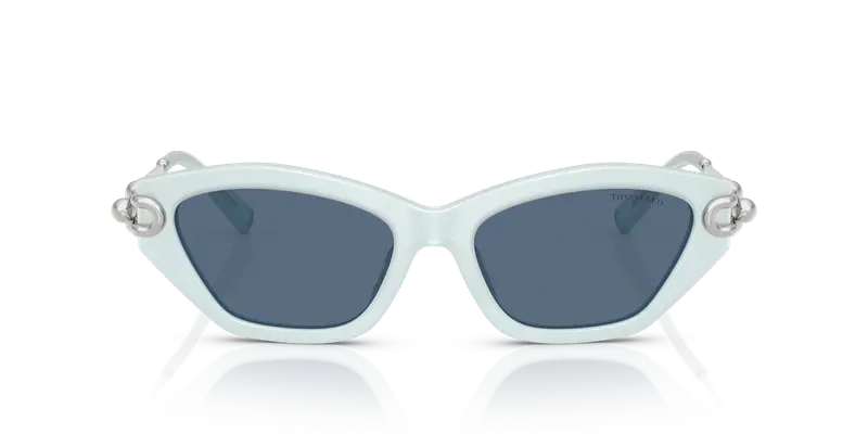 Tiffany Occhiali da sole Donna Blu 845435 miniatura 2
