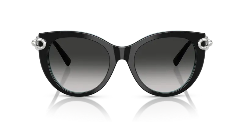 Tiffany Occhiali da sole Donna Grigio 847775 miniatura 2