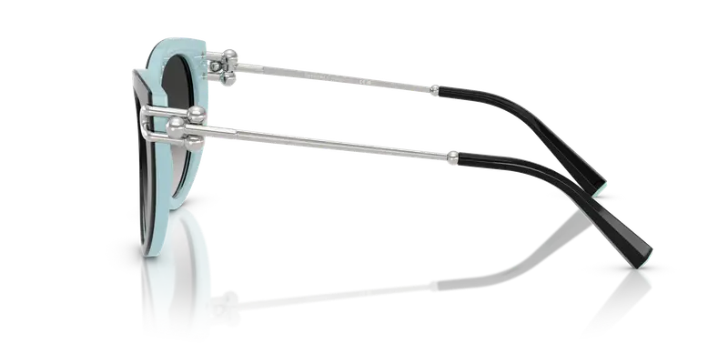 Tiffany Occhiali da sole Donna Grigio 847775 miniatura 3