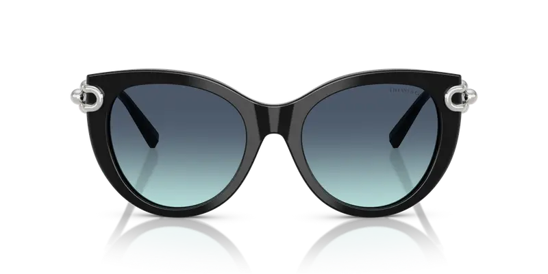 Tiffany Occhiali da sole Donna Blu 845430 miniatura 2