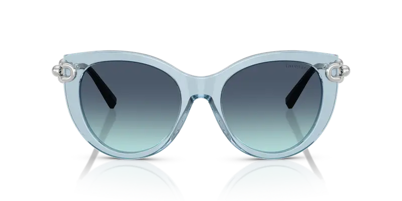 Tiffany Occhiali da sole Donna Blu 845431 miniatura 2