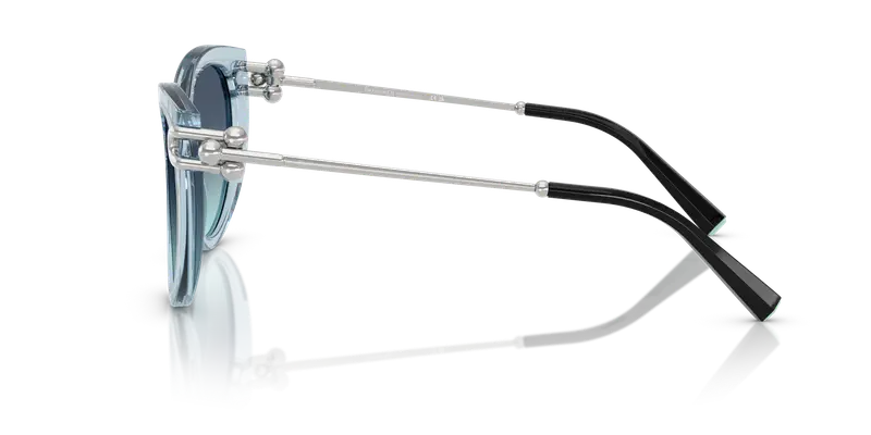 Tiffany Occhiali da sole Donna Blu 845431 miniatura 3