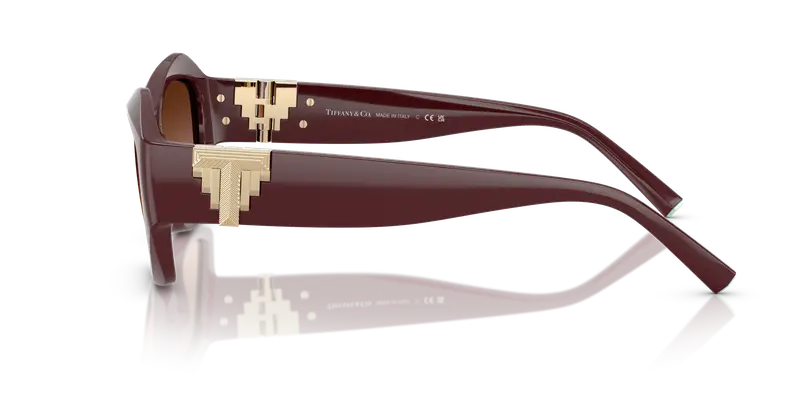 Tiffany Occhiali da sole Donna Viola 845450 miniatura 3