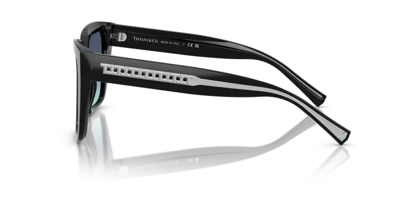 Tiffany Occhiali da sole Donna Blu 845464 miniatura 3